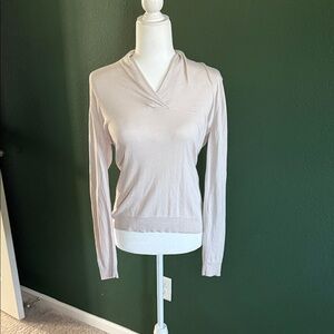 Brooks Brothers Soft Cream Long Sleeve Tee